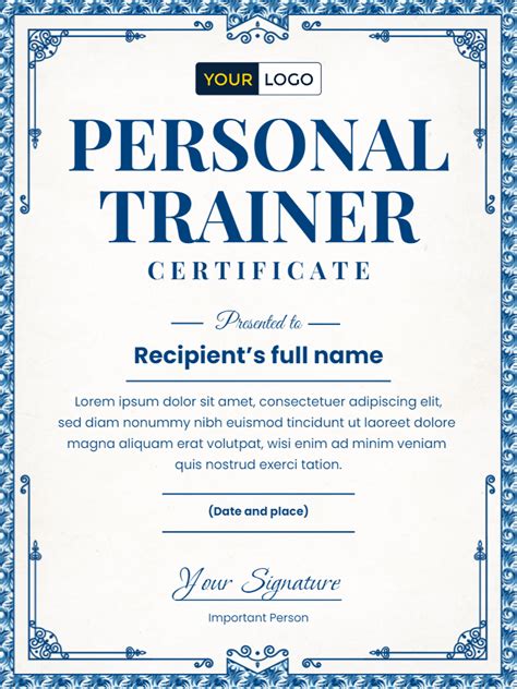 Personal Trainer Certification 